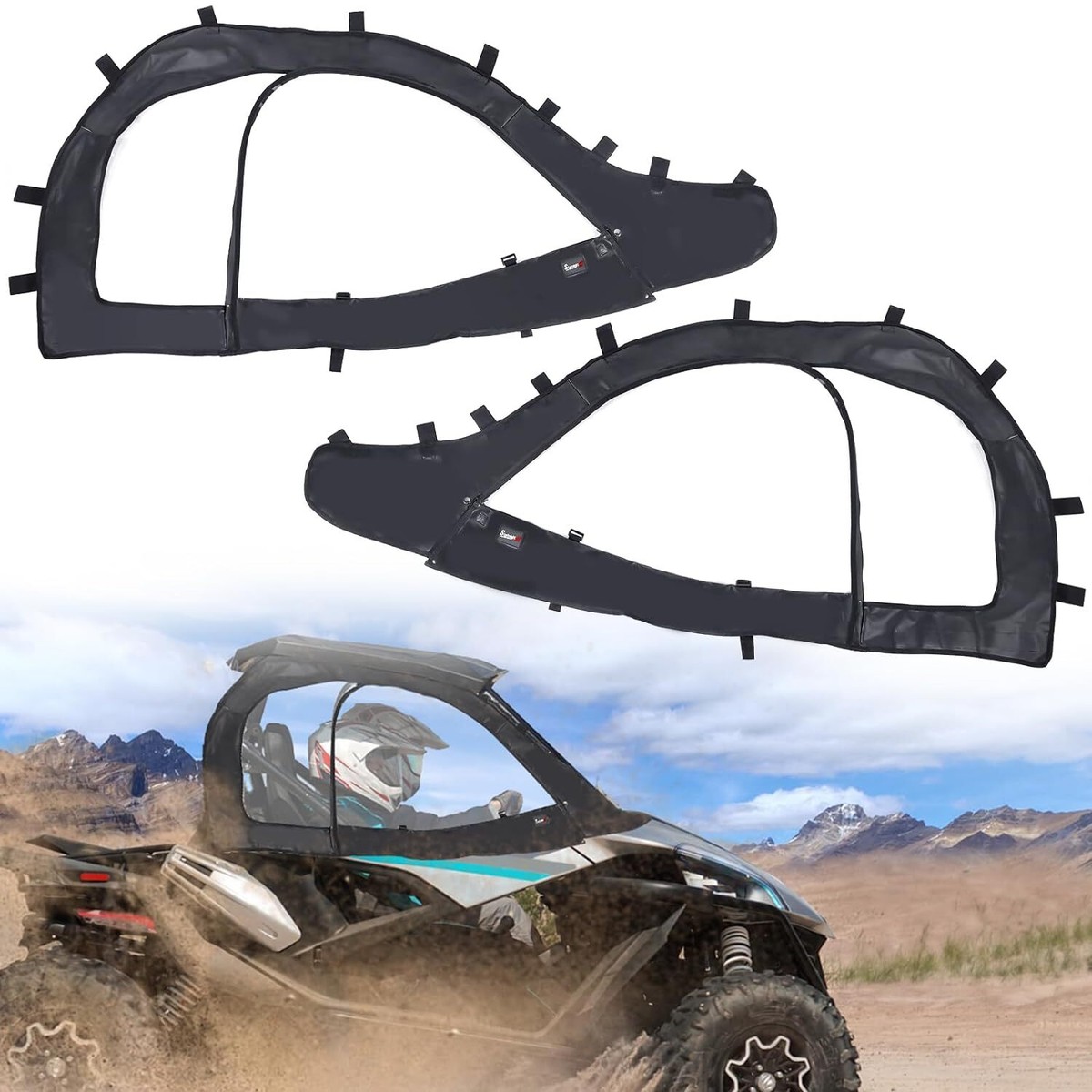 トップス NC Soft Upper Cab Doors Top Enclosures for CFMOTO ZForce 950 HO Sport