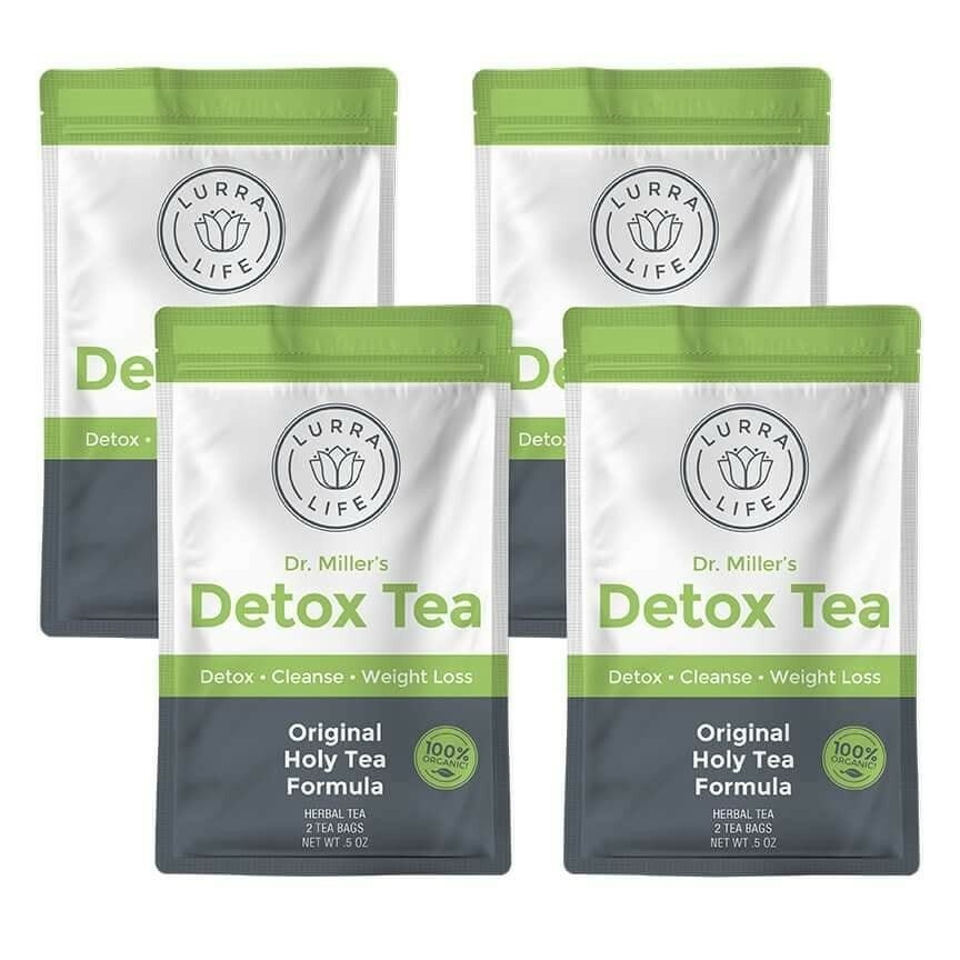 Dr Miller's Lurra Life Detox Cleanse Weight Loss Tea (4 week
