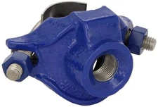 Smith-Blair Ductile Iron Saddle Clamp, Stainless Steel Single Strap, 1-1/2" Pipe