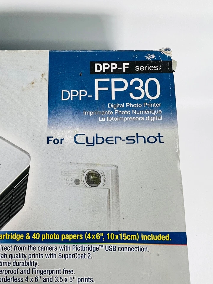 Sony Picture Station for Cyber-Shot DPP-FP30 DIGITAL Photo Printer New Open Box! - Image 2 of 4