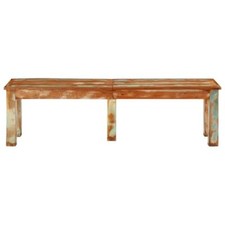 Bench 63"x13.8"x18.1" Solid Reclaimed Wood