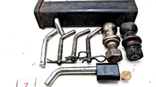 Lot Of Trailer Hitch Parts And Accessories. See Pictures For Details