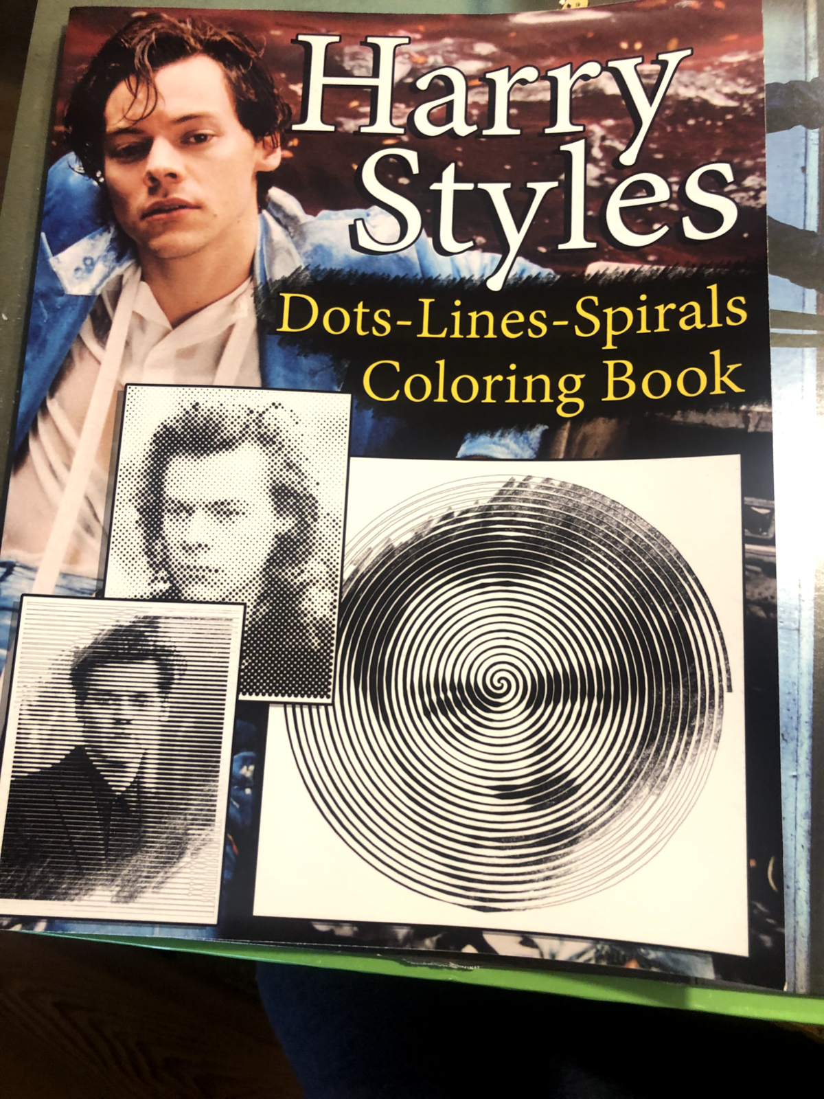 Harry Styles Dots Lines Spirals Coloring Book Paperback – April 28 2020 for  sale online | eBay