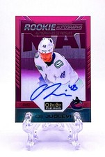 OLLI JUOLEVI 2020 O-Pee-Chee Platinum #R-OJ ROOKIE AUTOGRAPHS MATTE PINK /99