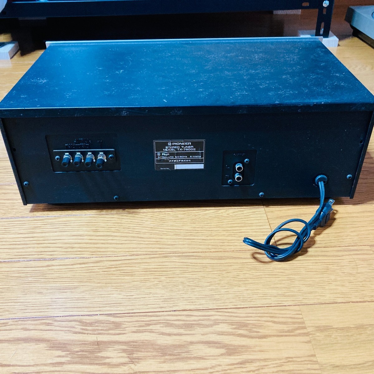 Blue PIONEER TX-7800Ⅱ CT-405 SA-7800Ⅱ Pioneer Audio Set TX-7800 Ⅱ & SA-7800Ⅱ Vintage Amp Fully