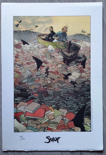 SWOF CARNET PASSION N° 1 : FRANK LE GALL & THEODORE POUSSIN Tirage de Tête - Picture 3 of 8