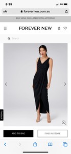 forever new victoria wrap dress