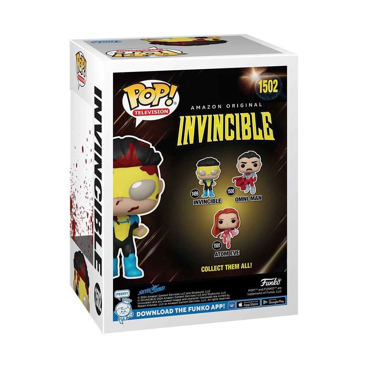 Funko Pop Invincible: Invincible (Bloody) Figure w/ Protector