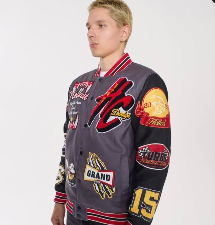 Limited Edition Dodge Hellcat varsity jacket size XL | eBay