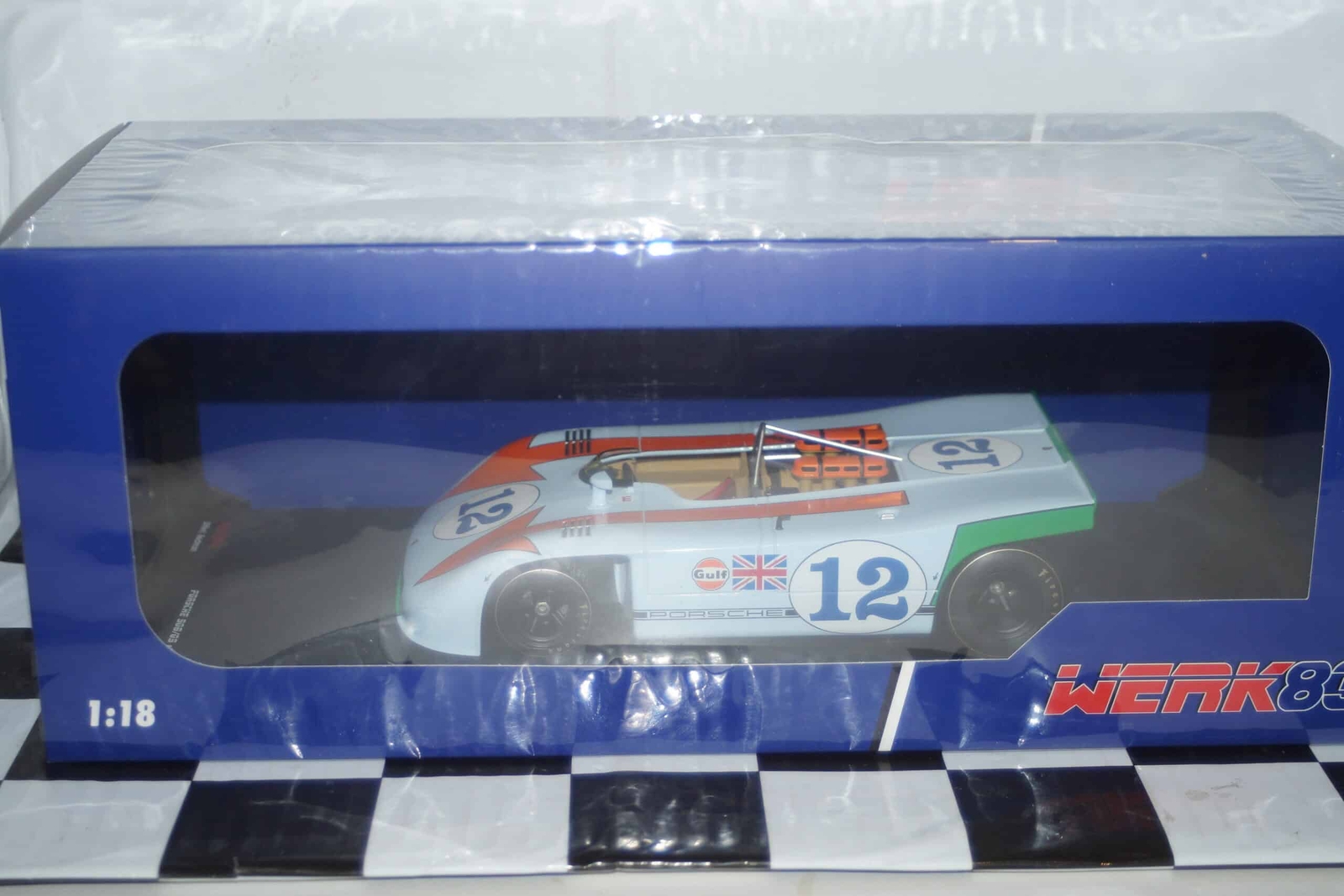 Werk83 Porsche 908 / 03 #12 Winner #12 Targa Florio 1970 1:18 Diecast W18031003