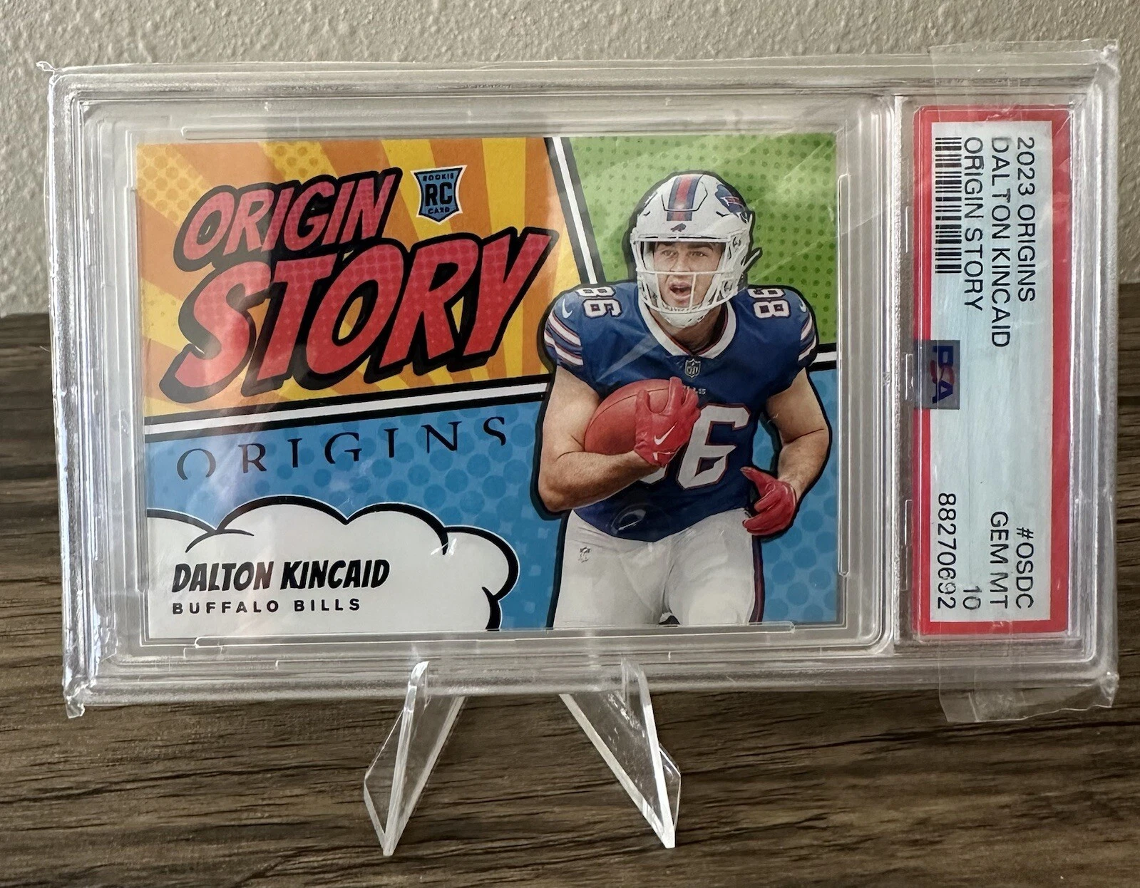 Dalton Kincaid Panini Origins Origin Story #OSDC Base
