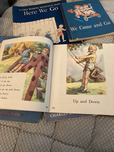 Set Of 5 Softcover Readers Mid Century - Picture 6 of 11