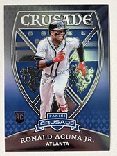 Ronald Acuna Jr. RC 2018 Panini Chronicles Crusade #18 Atlanta Braves
