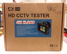 EVERSECU 5 in 1 CCTV Tester Support Up to 4K IP Camera 4 In IPS Screen