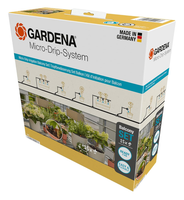 Gardena 13401-20 Micro-Drip-System TropfbewäSserung Set 15 Pflanzen 20 M