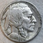 1919 D Buffalo Nickel G+.  Free Shipping.  Breaking Up Sets