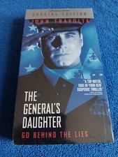 The General's Daughter VHS 1999 Thriller Special Edition Paramount John Travolta