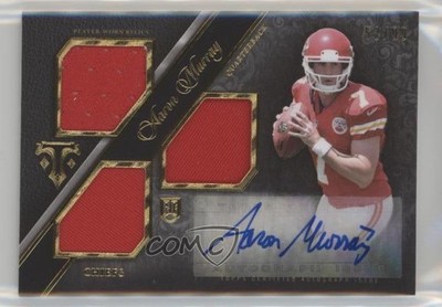 2014 Topps Triple Threads Rookie /99 Aaron Murray #142 Rookie Auto RC 3c4