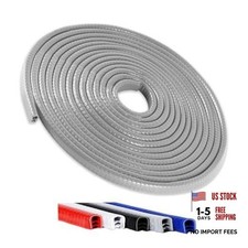 Winfort 16.5FT 5M Universal Car Door Edge Protector Guards, No 16.5Ft Grey