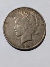 1923-D Silver Dollar, 90% Silver Coin, Very Original