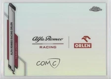 2020 Topps Chrome Formula 1 Team Logos Refractor Alfa Romeo Racing ORLEN #119
