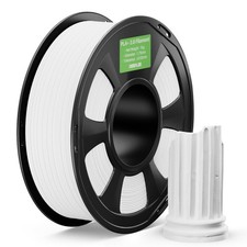 PLA 2.0 Filament 1.75mm, Stronger Toughness 3D Printer Filament, White 1KG, ...