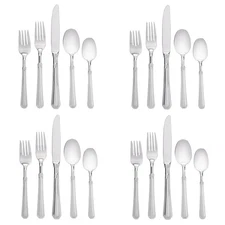 Pfaltzgraff Providence (Glossy) 18/10 Stainless 20pc. Flatware Set