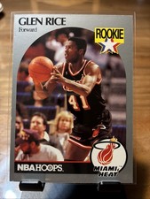 1990-91 NBA Hoops - Glen Rice #168 (RC)