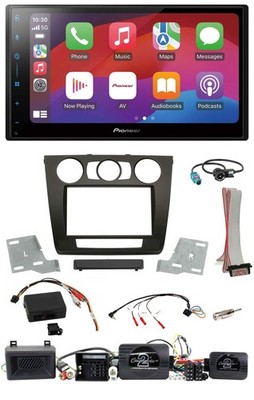 Pioneer DAB USB Lenkrad Bluetooth 2DIN Autoradio für BMW 1er Aktiv PDC man. Klim