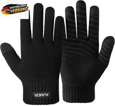 Winterhandschuhe Touchscreen Damen Herren winddicht Klettern Radfahren Warm opti