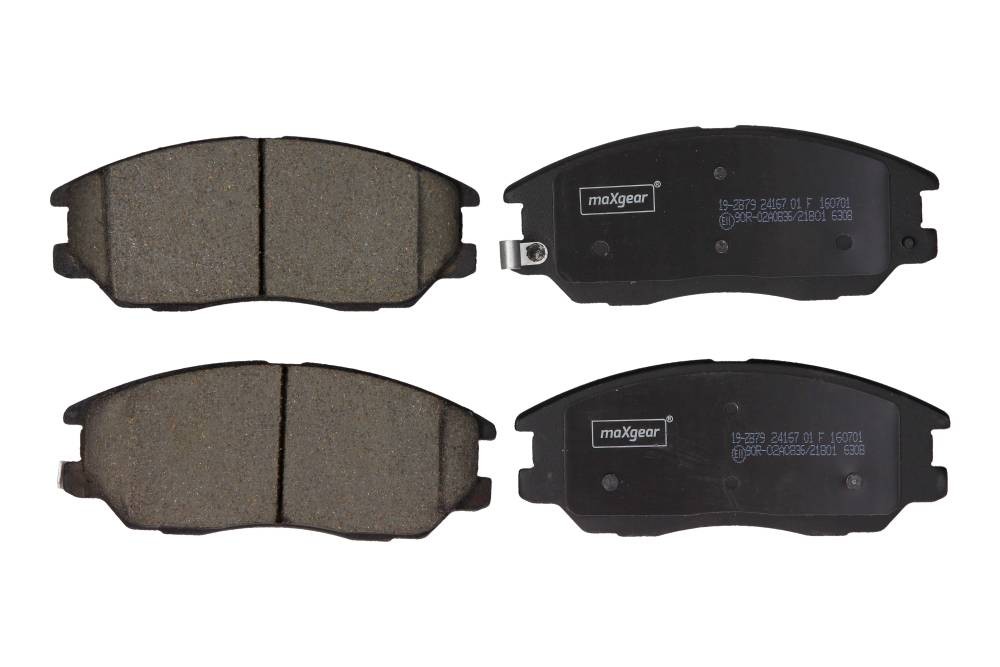 Plaquettes de frein avant pour Kia Opirus 2003 et Ssangyong Rodius