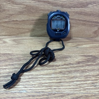 Stopwatch Professional Timer 10 Lap Memory Extra Large Screen Water Resistant