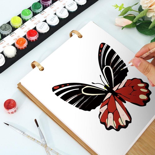 2026 New Desk Calendar DIY Hand Drawn Digital Oil Painting Creative Ornaments - Picture 7 of 31
