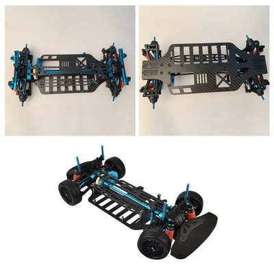 RC Crawler Car Carbon Chassis Frame für Tamiya TT01 DIY Zubehör