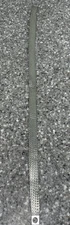 FLAT TINNED COPPER GROUND STRAP 24"L 3/4"W 3/8"HOLE AGS-3237TC-24-3/8 USA SELLER
