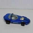 Vtg 1967 Hot Wheels Redline Silhouette USA Royal Blue White interior Diecast Car