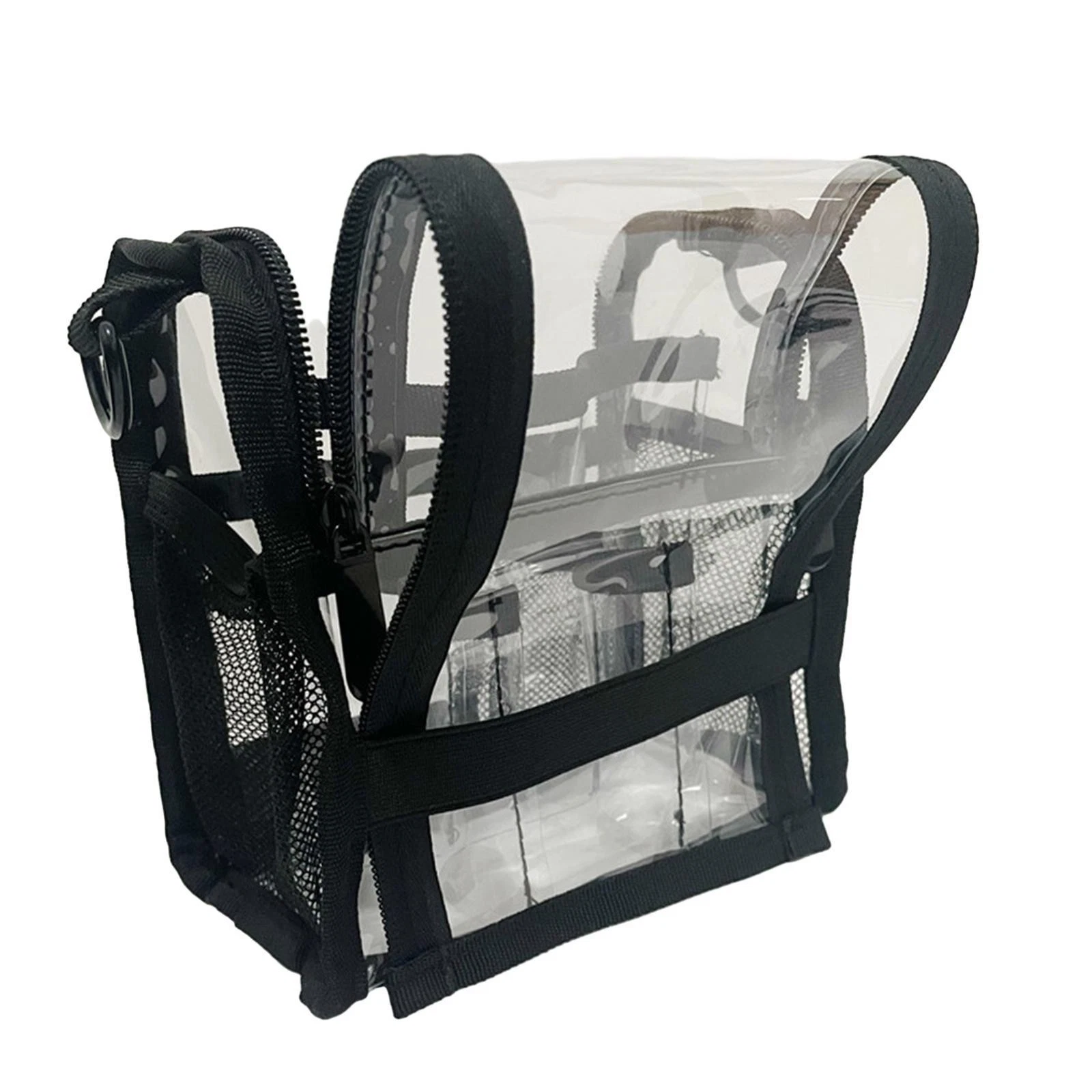 Travel Cosmetic Bag Makeup Artists Bag with Zipper Waterproof Professional Make