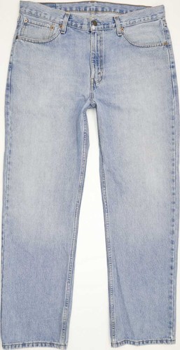 Wrangler Homme Bleu Straight Regular Jeans W36 L33 (61582