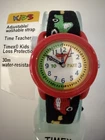 Timex Kids Time Teacher Watch Rare Strap Design Vintage  NIB Complete WORKS