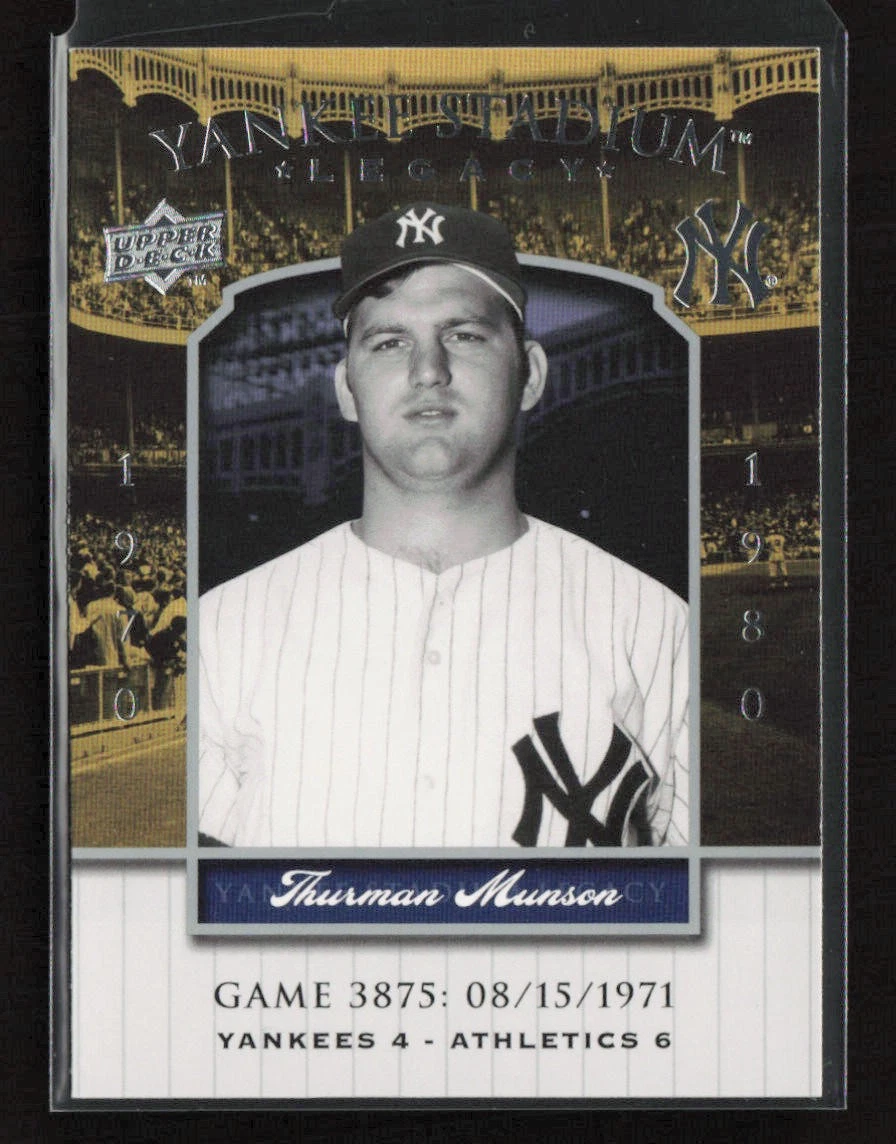 Thurman Munson trading card