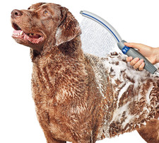 Dog Shower Sprayer Pet Wand Pro Bathing Tool Hose 8ft Indoor Outdoor