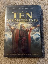 THE TEN COMMANDMENTS (1956) Widescreen, Extras, RARE & OOP, New & Mint 2-DVD Set