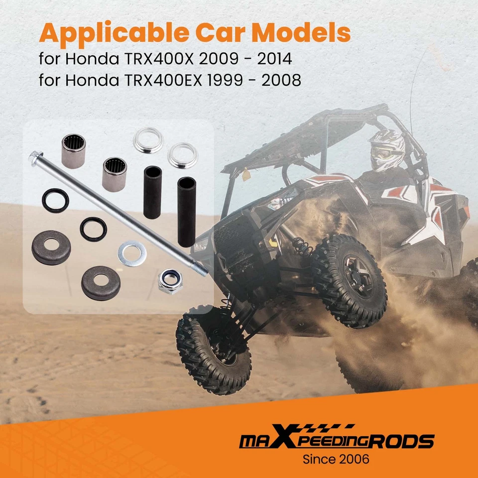 Swingarm Pivot Bolt for Honda TRX400X 2009 2010 2011 2012 2013 2014 - Image 2 of 4