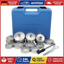 Universal &Ouml;lfilter Werkzeug Set 23tlg Alu &Ouml;lfilterkappen Satz KFZ 4724652