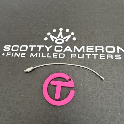 SCOTTY CAMERON - KEY FOB - Soft Touch Circle T - Red スコッティ