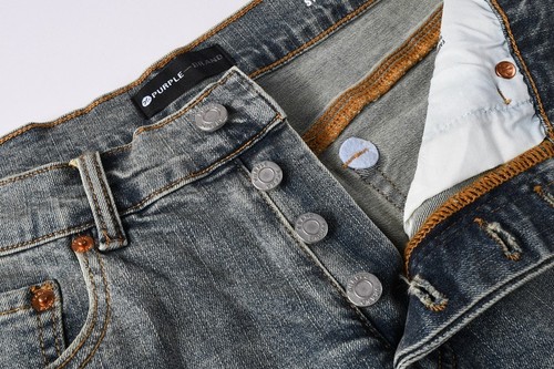 NEU PE Herren Sommer Strass Sommer gewaschen dunkelblau Damen Denim Shorts - Bild 12 von 12