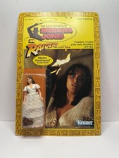 Original 1982 INDIANA JONES MARION RAVENWOOD FIGURE 9-BACK MOC KENNER