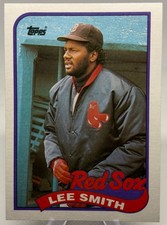 1989 Topps - Lee Smith #760 Boston Red Sox