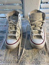 Converse Chuck Taylor All Star High Top Canvas Sneaker Optic White M7650