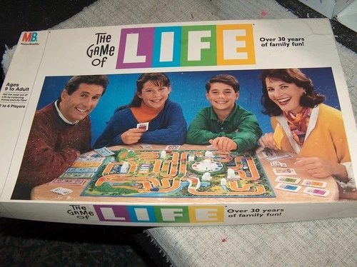 Vintage 1991 Classic The Game Of Life Board Game Milton Bradley Complete   BDBX